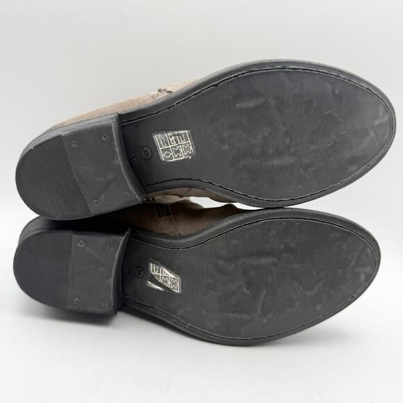 Miz Mooz Womens Camile Booties EU 38 US 7.5-8 Grey Suede EUC - Picture 11 of 15